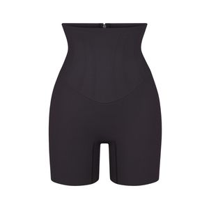 NWT SKIMS BONDED CORSET SHORTS IN ONYX